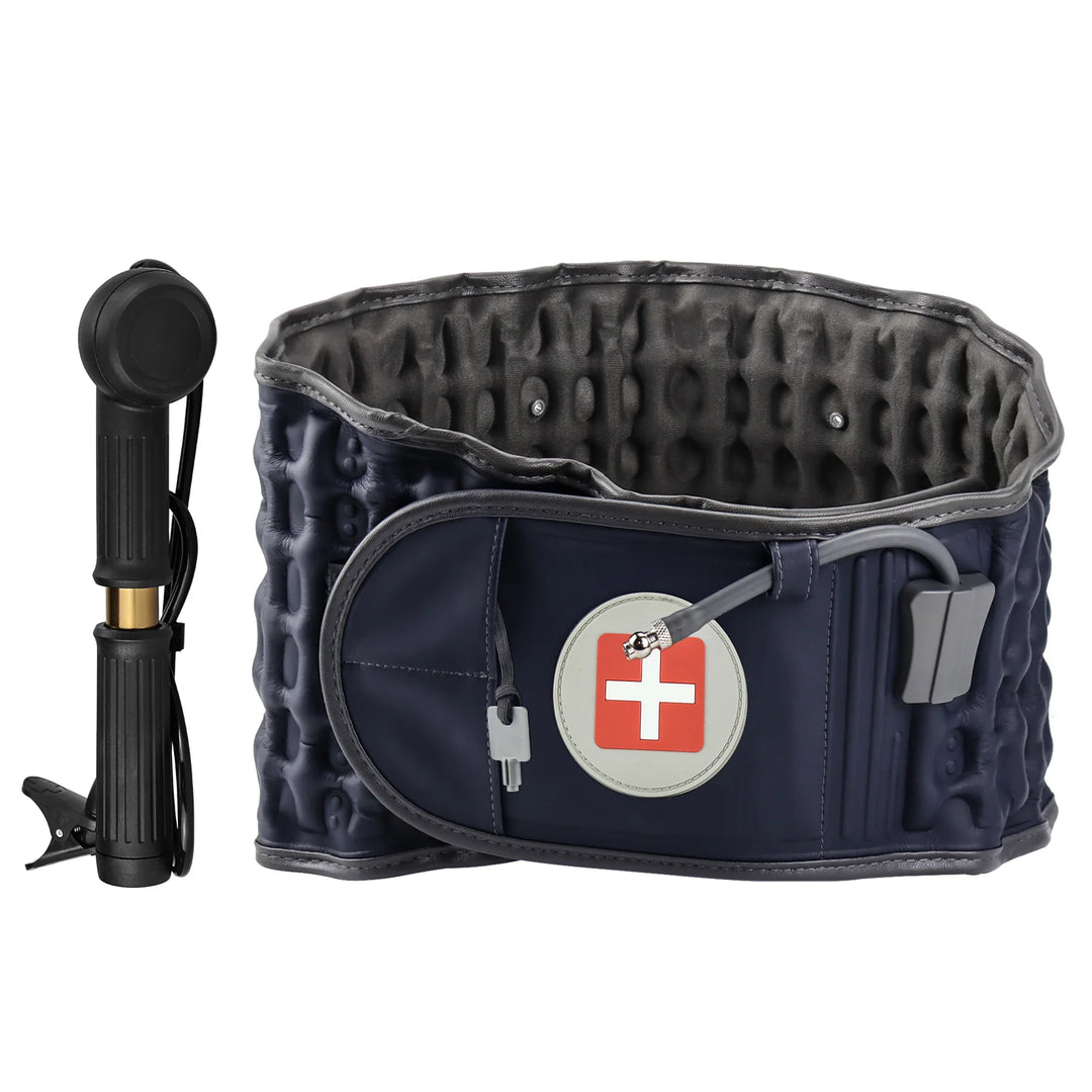 Decompression Back Belt Waist Brace Spinal for Lower Back Pain Relief - Lumbar Air Traction Device for Adult, Lumbar Decompression Belt One Size Fits 29-49 Waist