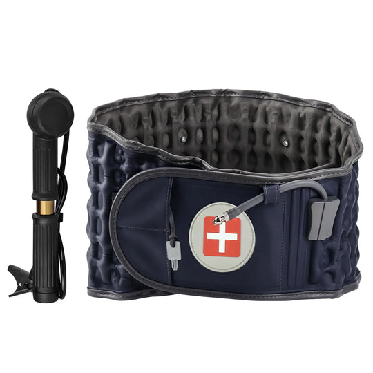 Decompression Back Belt Waist Brace Spinal for Lower Back Pain Relief - Lumbar Air Traction Device for Adult, Lumbar Decompression Belt One Size Fits 29-49 Waist