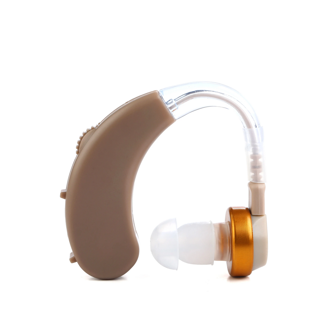 HONGJING Hearing Aids for Seniors | Rechargeable Hearing Amplifier with Noise Cancelling | Volume Control