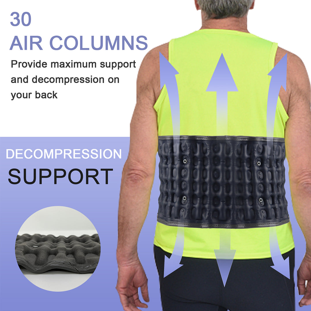 Decompression Back Belt | For Lower Back Pain Relief | Lumbar Traction Device