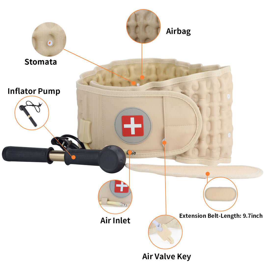 Lumbar Decompression Back Belt | Lumbar Air Traction Device