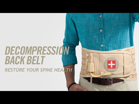 Lumbar Decompression Back Belt | Lumbar Air Traction Device