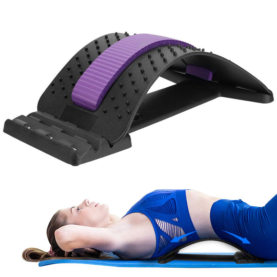 HONGJING Back Stretcher Adjustable for Lumbar Pain Relief